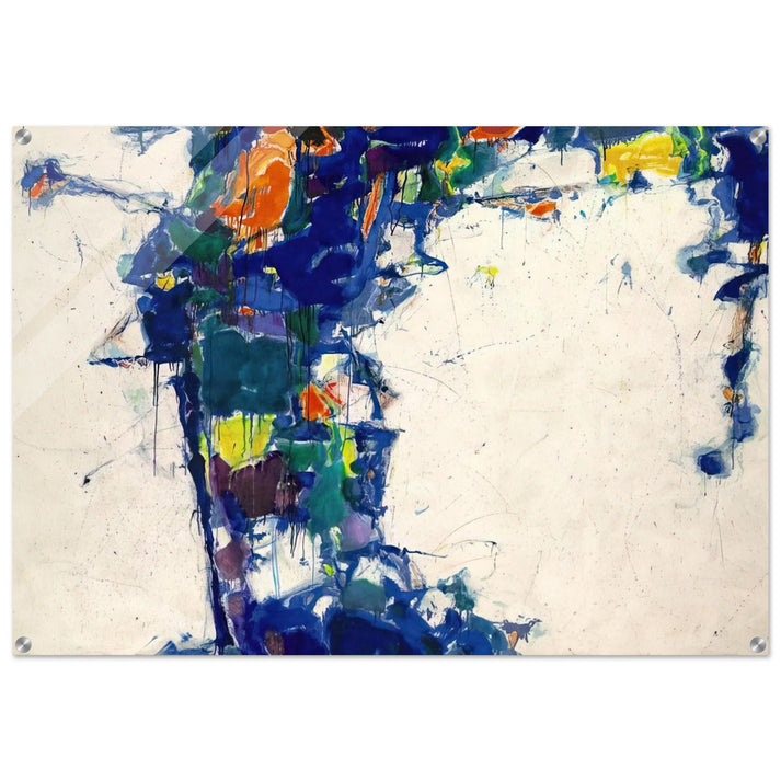 Middle Blue - Sam Francis Acrylic Print - 70x100 cm / 28x40″ inches