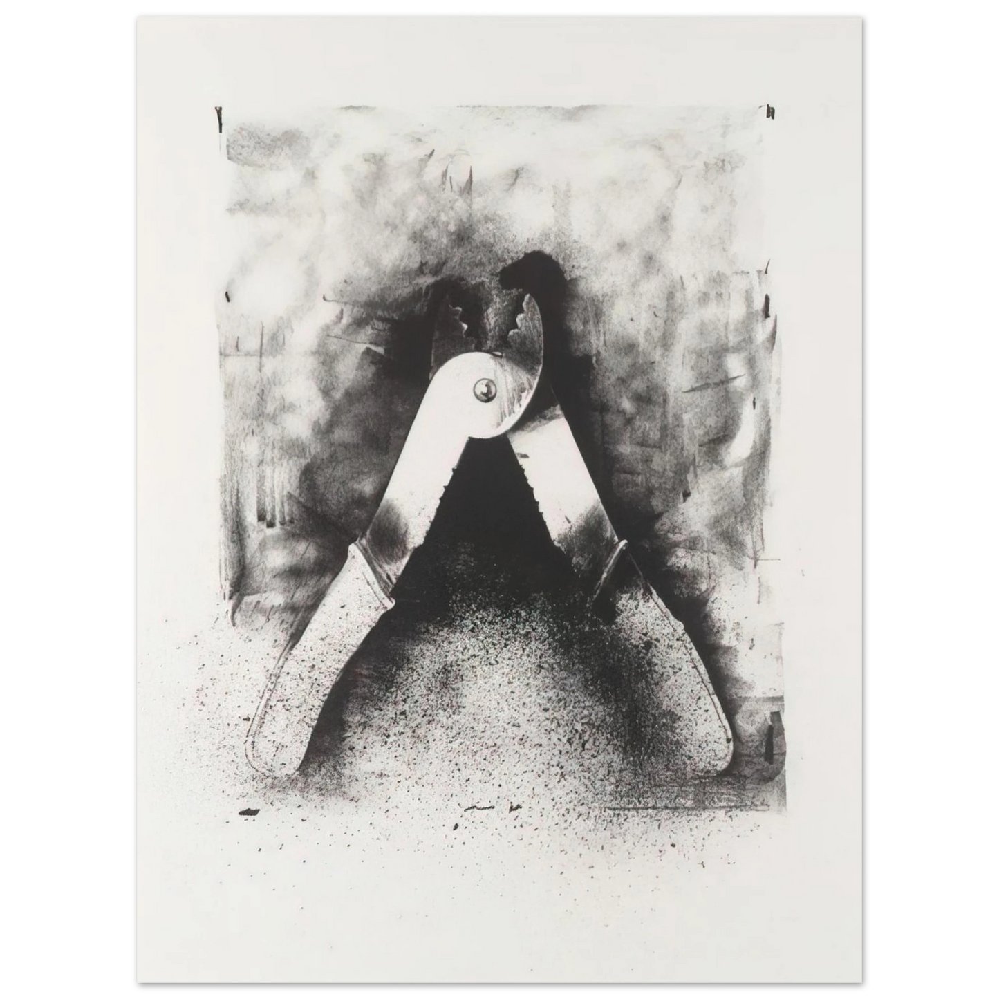 Jim Dine - UNTITLED FROM TEN WINTER TOOLS 1973 7 Fine Art Poster - Default Title