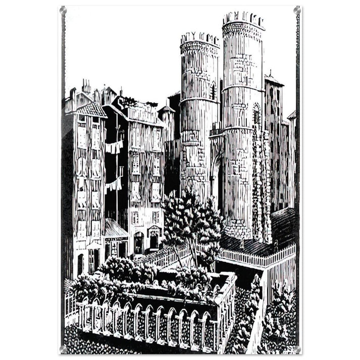 ESCHER (25) - MC Escher Acrylic Print - 70x100 cm / 28x40″ inches | Maurits Cornelis Escher Prints