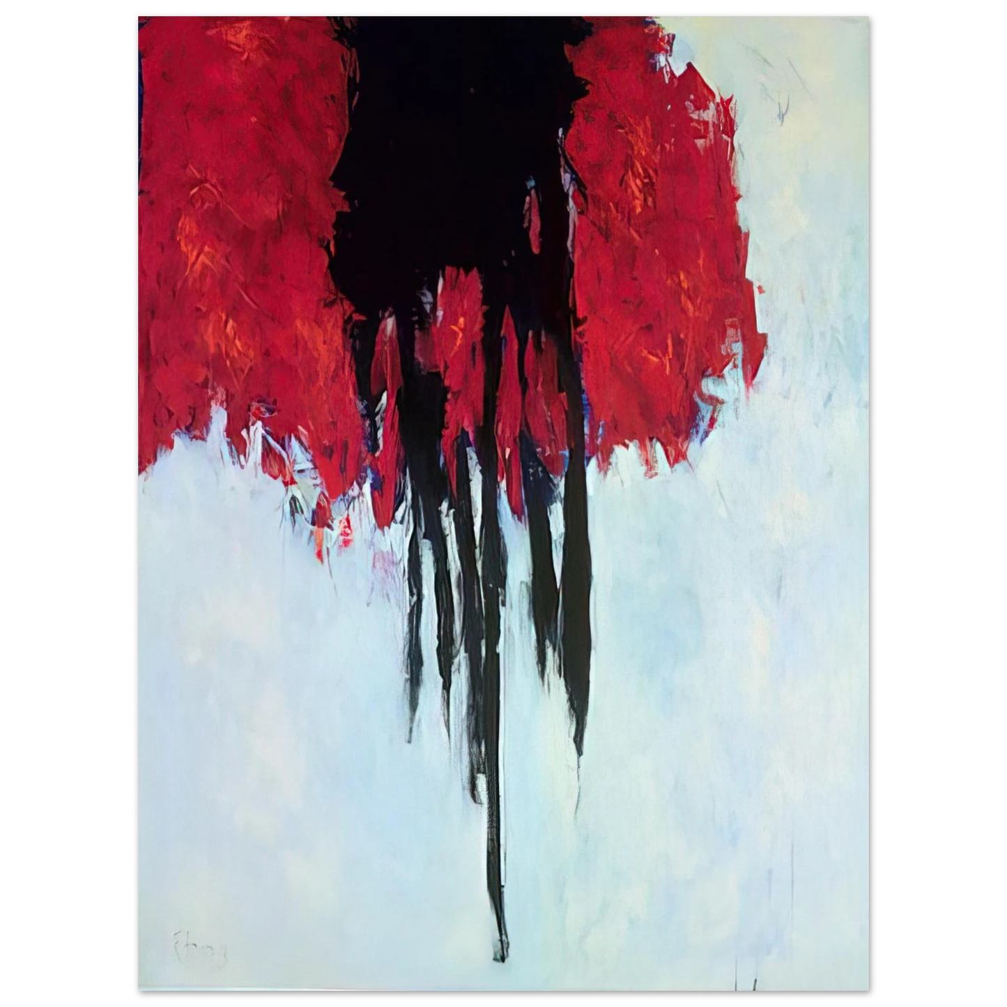 Theodoros Stamos - Adam - 1961 Fine Art Poster - Default Title