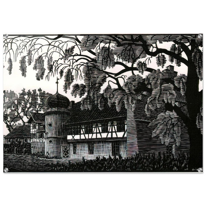 ESCHER (12) - MC Escher Acrylic Print - 70x100 cm / 28x40″ inches | MC Escher Wall Art | MC Escher Prints