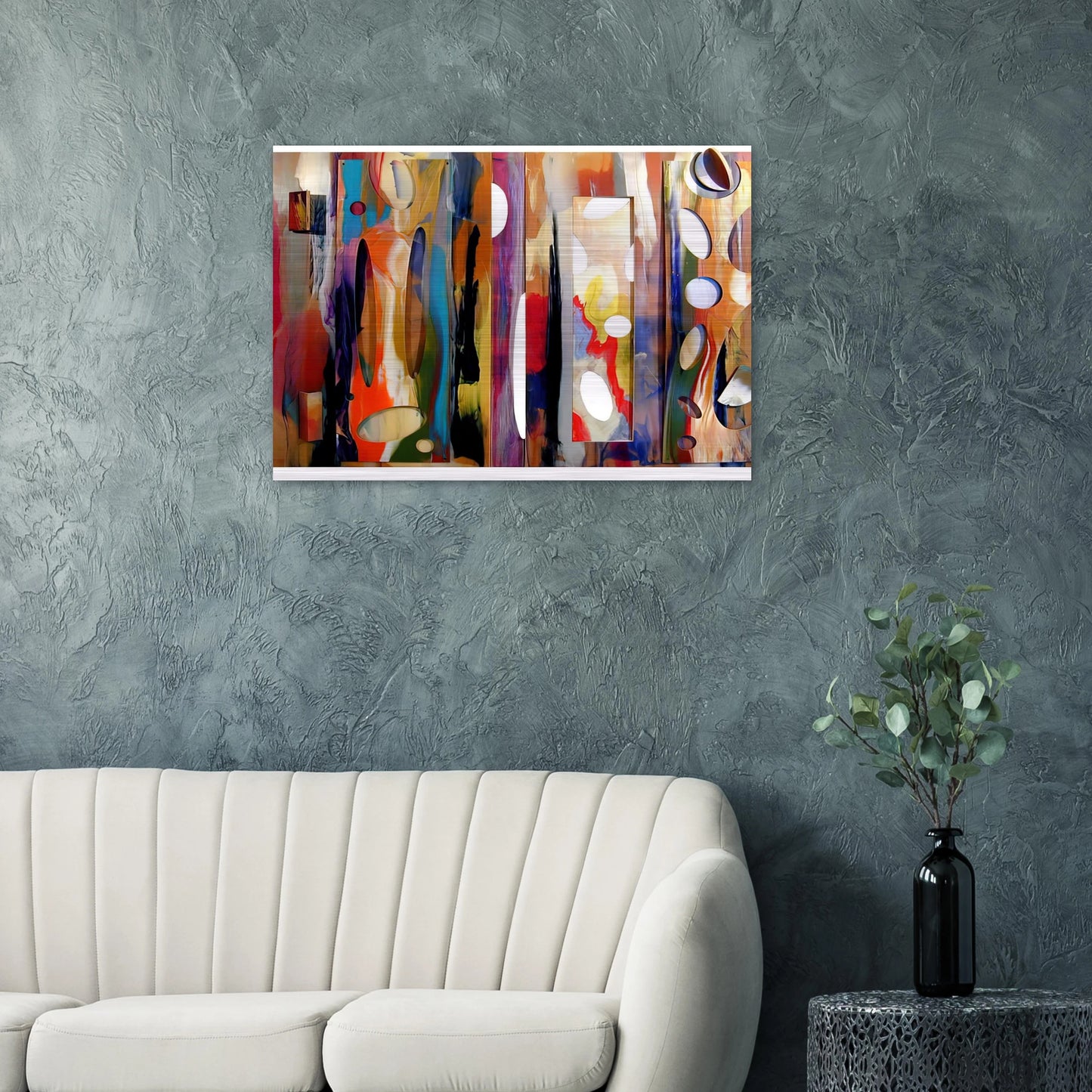 Tapestry - Sam Gilliam Brushed Aluminum Print - 70x100 cm / 28x40 inches | Sam Gilliam Aluminum Print | Sam Gilliam Prints