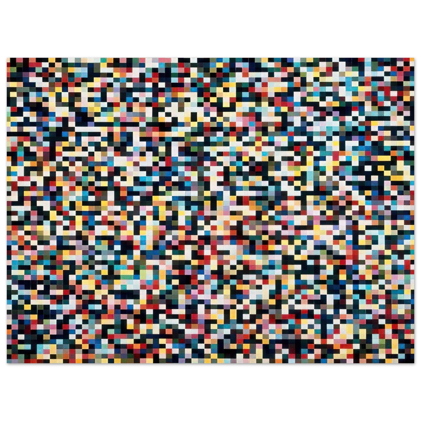 Gerhard Richter - 4096 COLOURS 1974 Fine Art Poster - Default Title