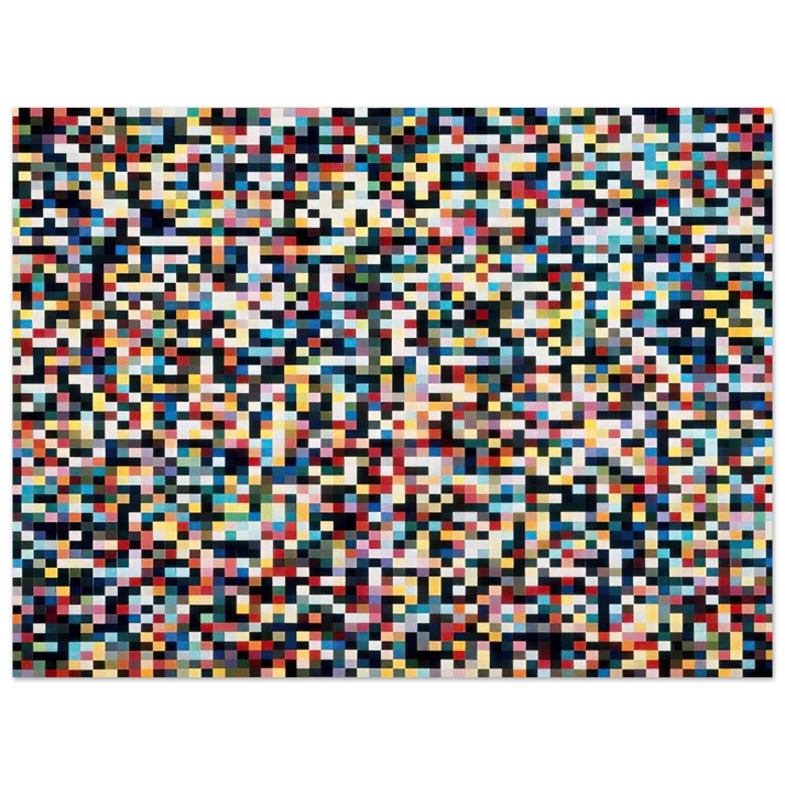 Gerhard Richter - 4096 COLOURS 1974 75x100 cm / 30x40inches Fine Art Poster