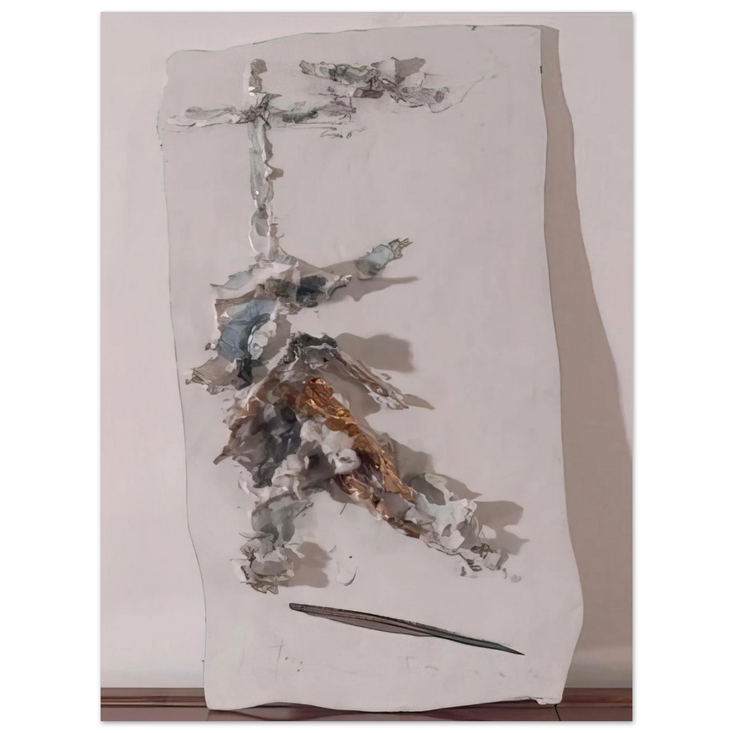 Lucio Fontana - Deposition - 1955 Fine Art Poster - Default Title