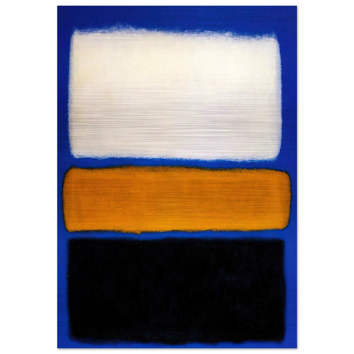 No. 16 - 1961 - Mark Rothko Brushed Aluminum Print - 70x100 cm / 28x40 inches | Mark Rothko Aluminum Print | Mark Rothko Prints