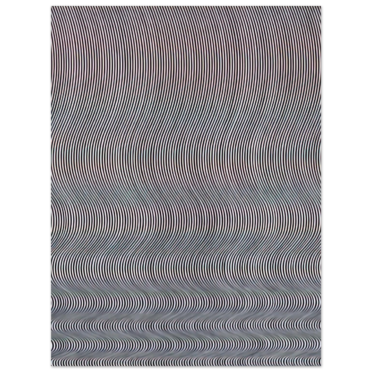 Bridget Riley - FALL 1963 Fine Art Poster - Default Title