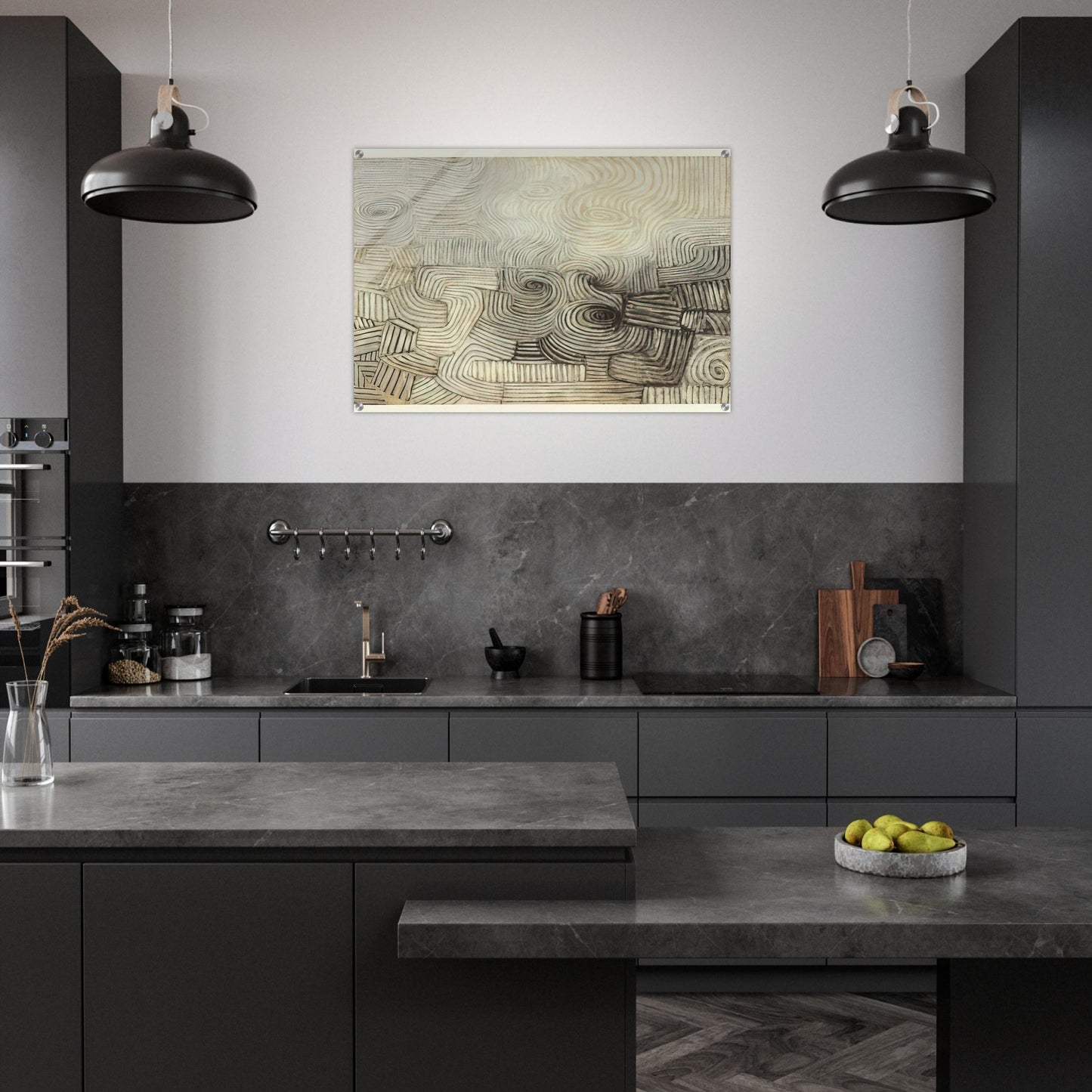 The Snowstorm - 1950 - Victor Pasmore Acrylic Print - 70x100 cm / 28x40″ inches