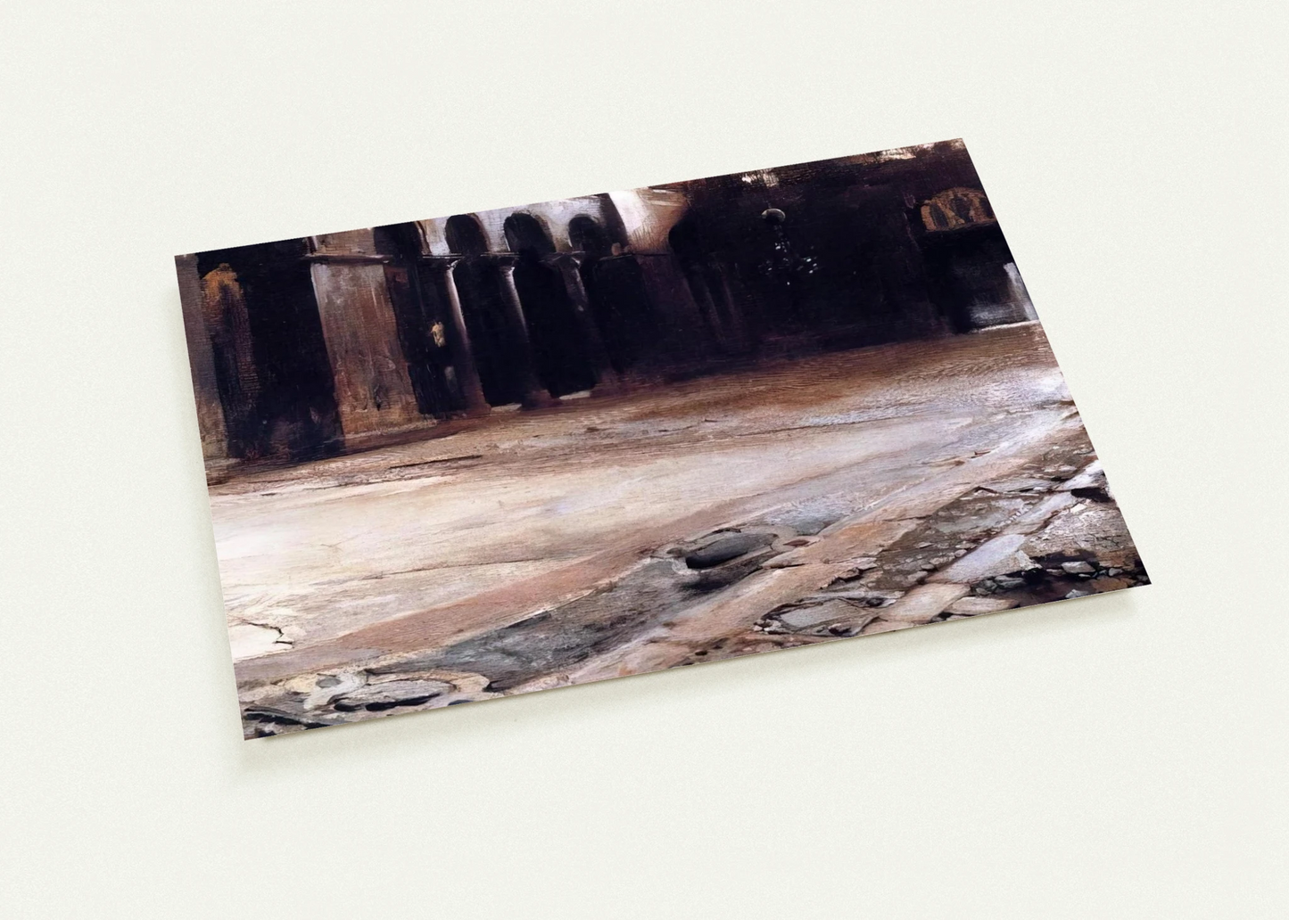 Pavement of St. Mark's By John Singer Sargent Pack of 10 Post Cards | John Singer Sargent Post Cards | A6 (10.5 x 14.8 cm) - 4.1 x 5.8 inches
