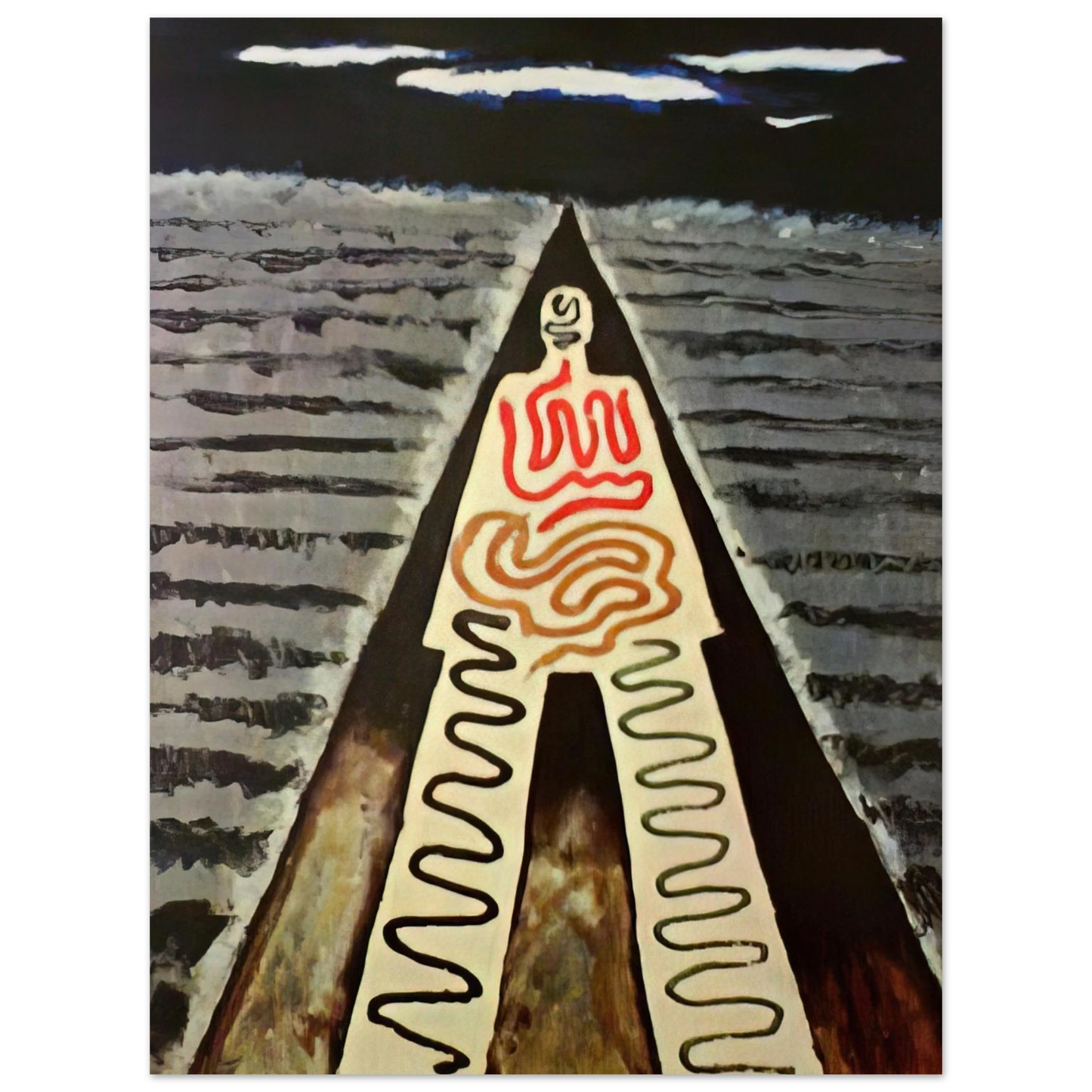Man Ray - A NIGHT AT SAINT JEAN Fine Art Poster - Default Title