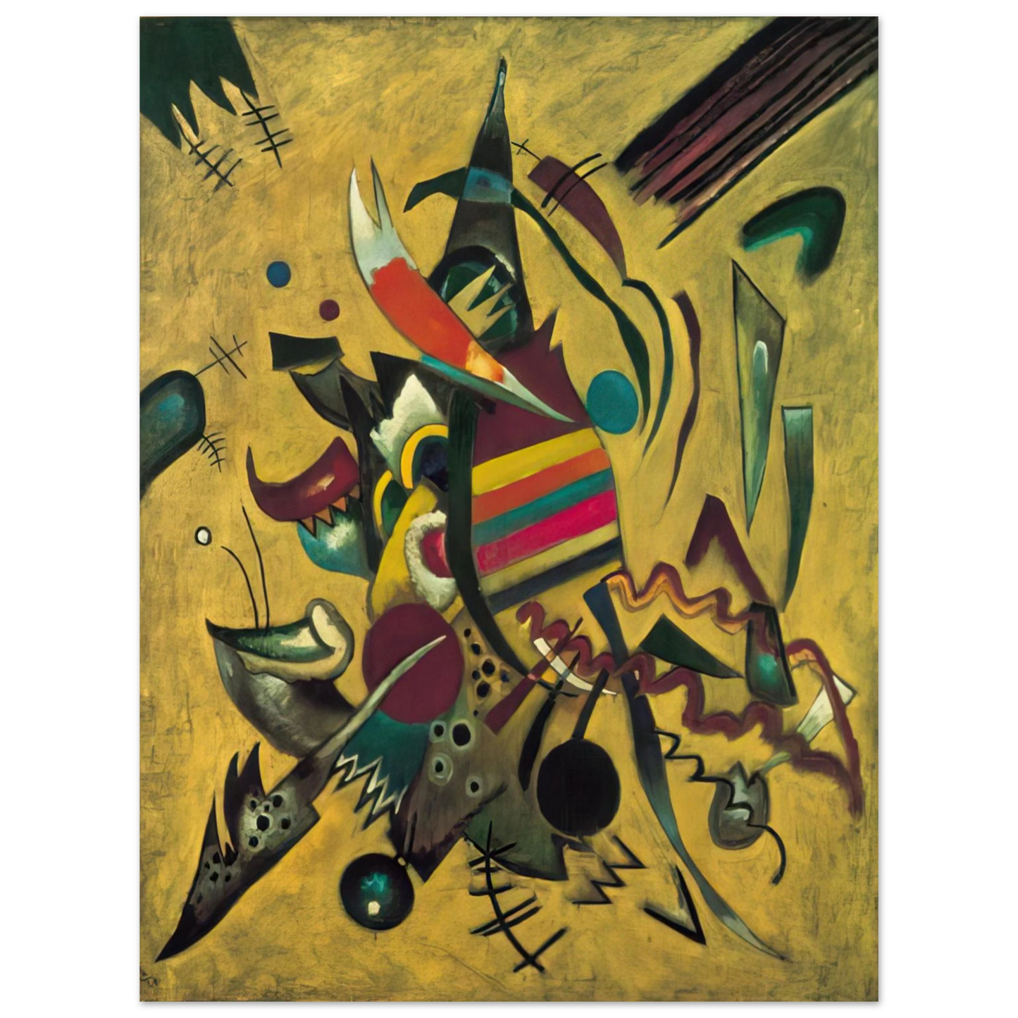 Wassily Kandinsky - NOT_DETECTED_189366 Fine Art Poster - Default Title