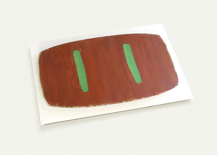 Lure II - 1976 By Ron Gorchov Pack of 10 Post Cards | Ron Gorchov Post Cards | A6 (10.5 x 14.8 cm) - 4.1 x 5.8 inches