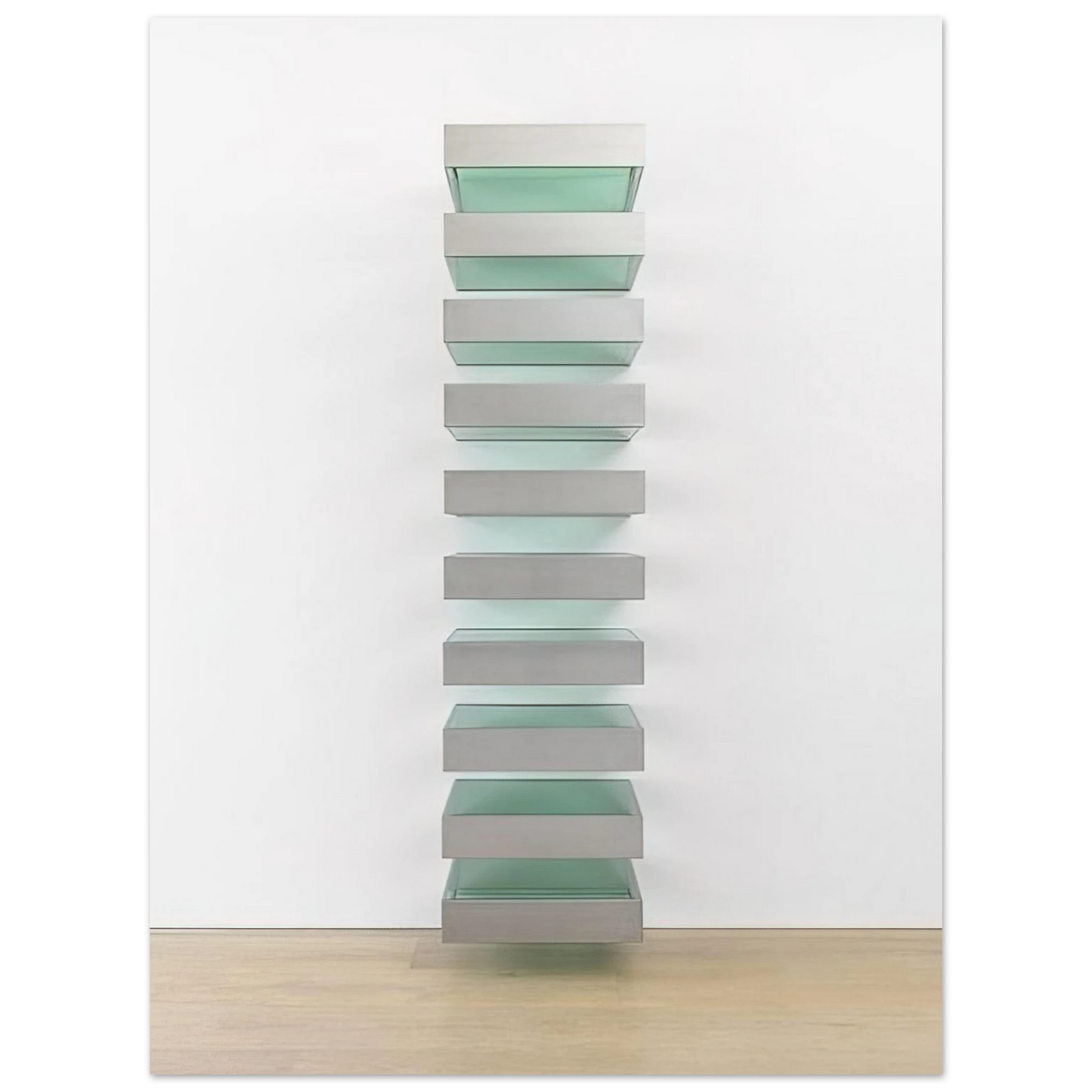 Donald Judd - Untitled Bernstein 89-1 - 1989 Fine Art Poster - Default Title