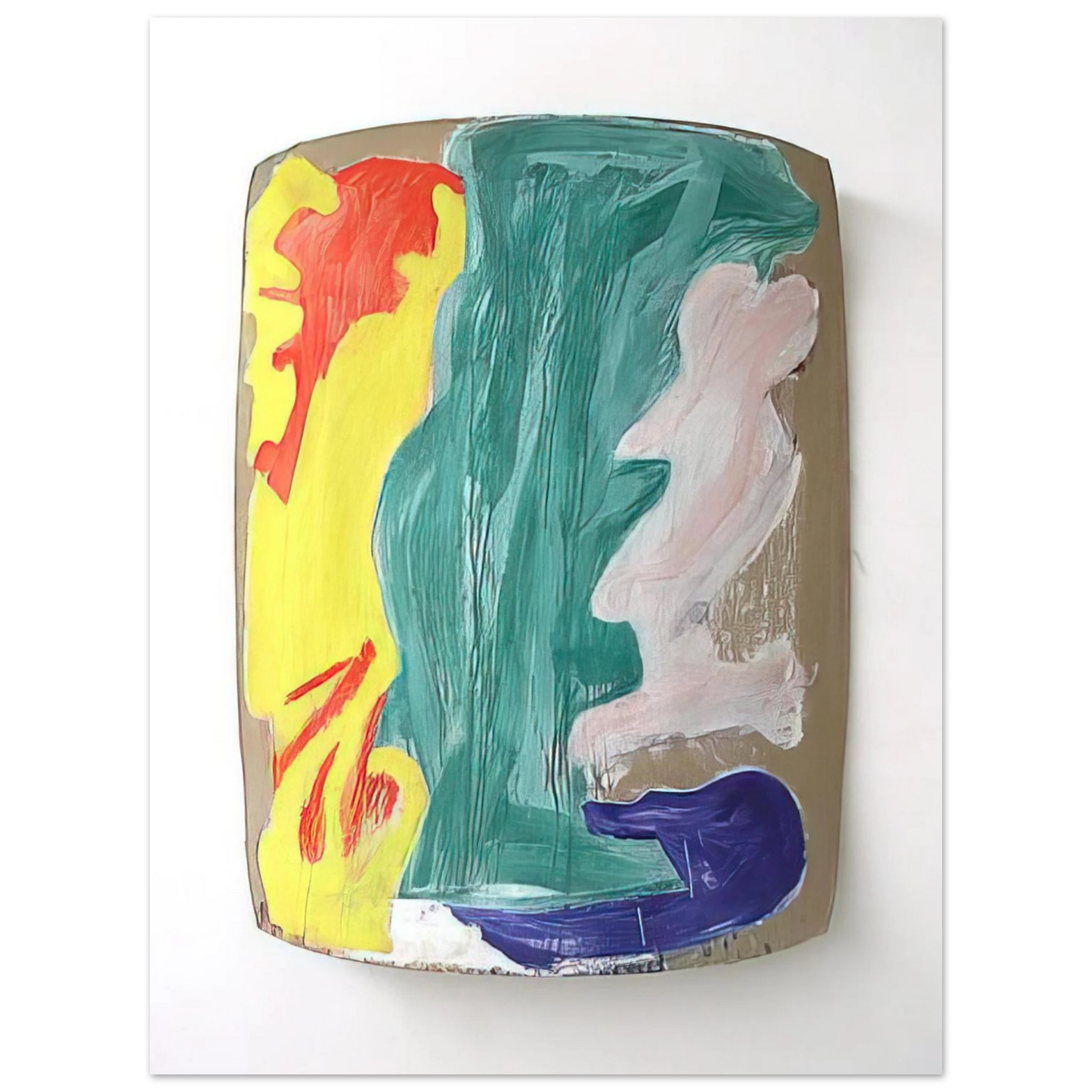 Ron Gorchov - Baton - 1986 Fine Art Poster - Default Title