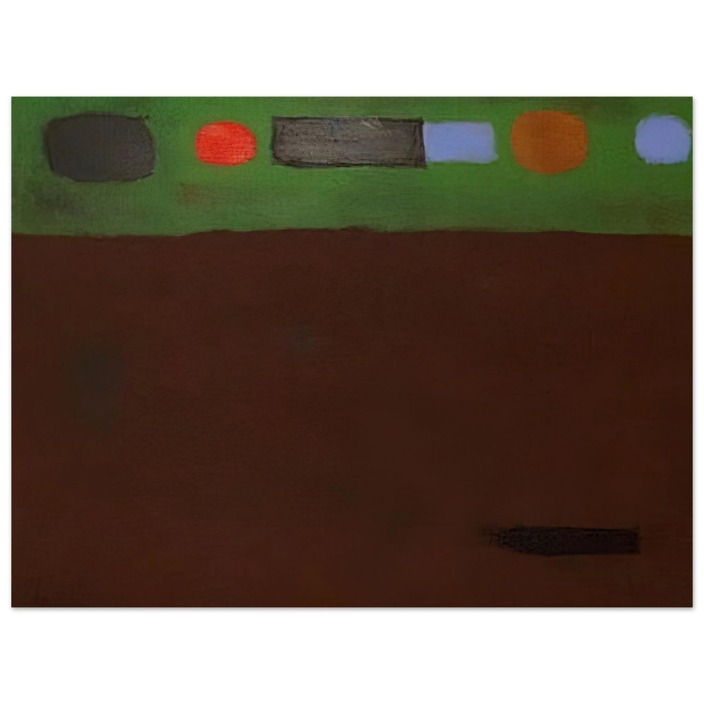 Adolph Gottlieb - Mood - 1967 Fine Art Poster - Default Title