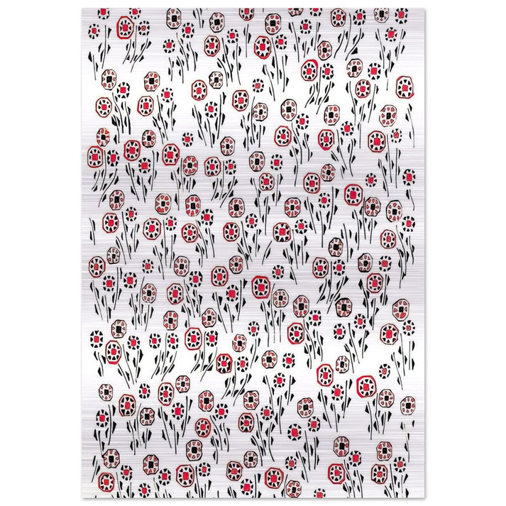 COMPOSITION 18 - Sonia Delaunay Brushed Aluminum Print - 70x100 cm / 28x40 inches | Sonia Delaunay Aluminum Print | Sonia Delaunay Prints