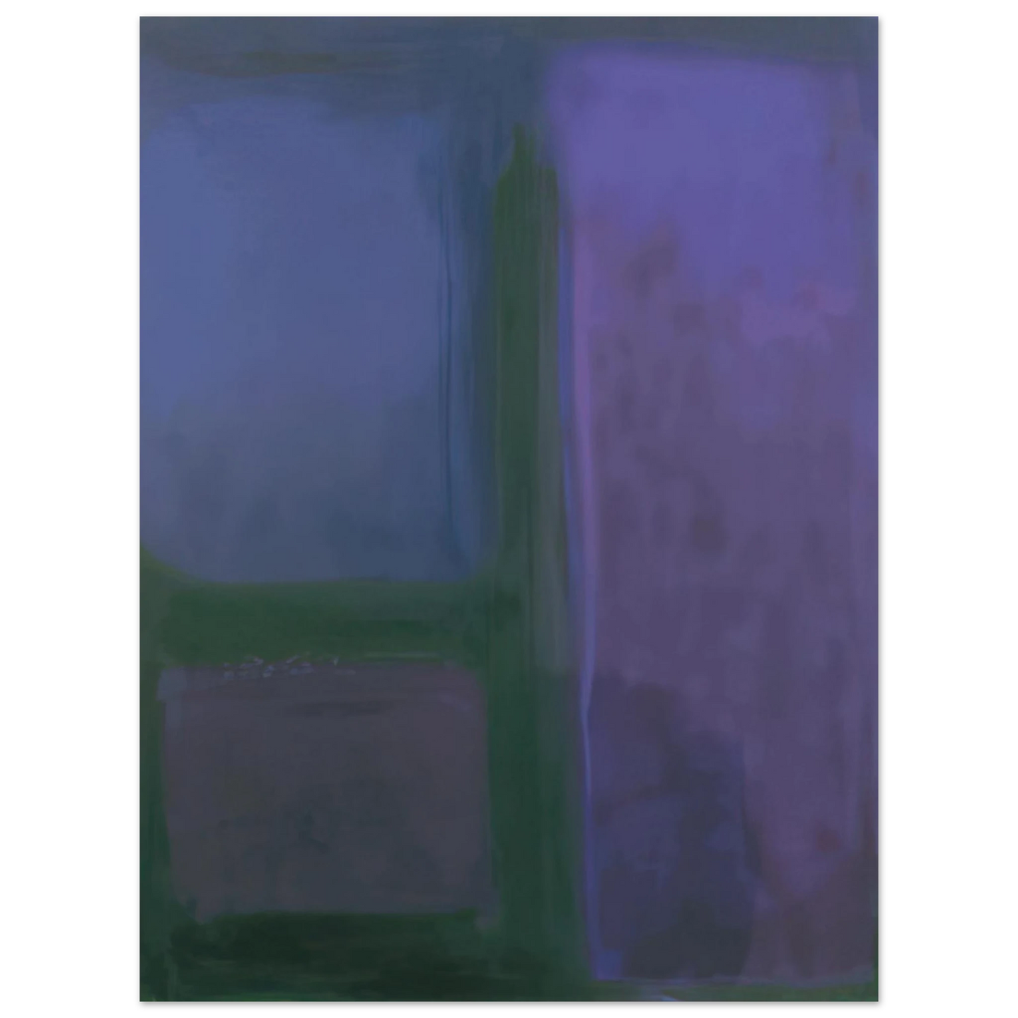 Esteban Vicente - AFTERNOON 1971 Fine Art Poster - Default Title