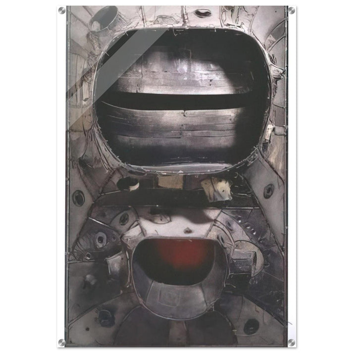 UNTITLED 1961 - Lee Bontecou Acrylic Print - 70x100 cm / 28x40″ inches | Lee Bontecou Wall Art | Lee Bontecou Prints