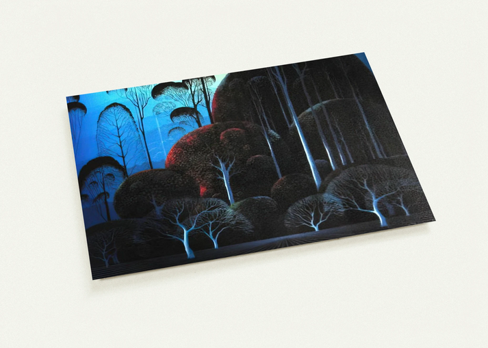 Enchanted Forest By Eyvind Earle Pack of 10 Post Cards | Eyvind Earle Post Cards | A6 (10.5 x 14.8 cm) - 4.1 x 5.8 inches