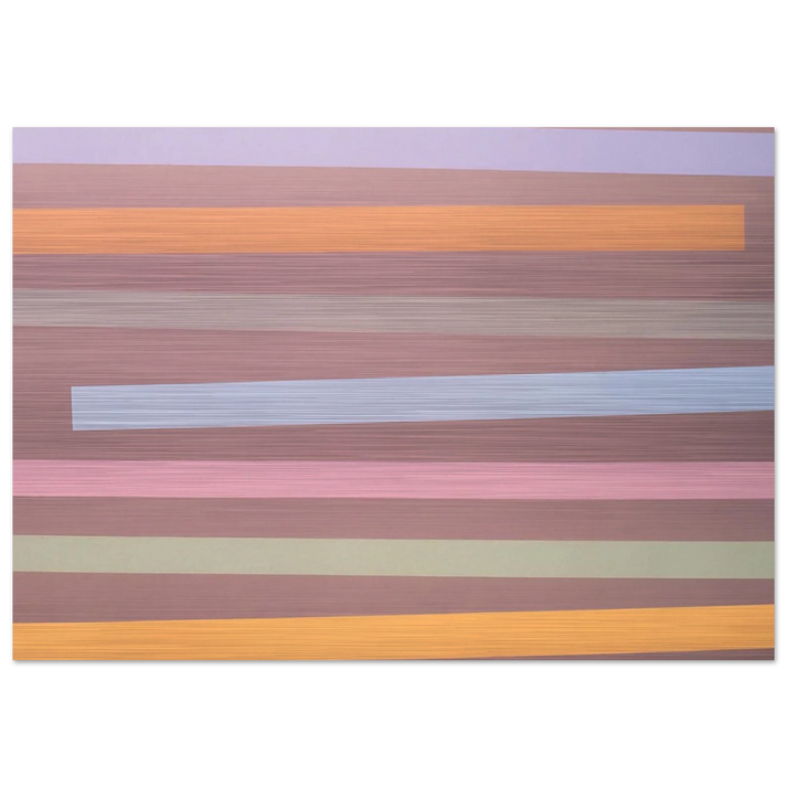 No. 5 - 1970 - Jeremy Moon Brushed Aluminum Print - 70x100 cm / 28x40 inches | Jeremy Moon Aluminum Print | Jeremy Moon Prints