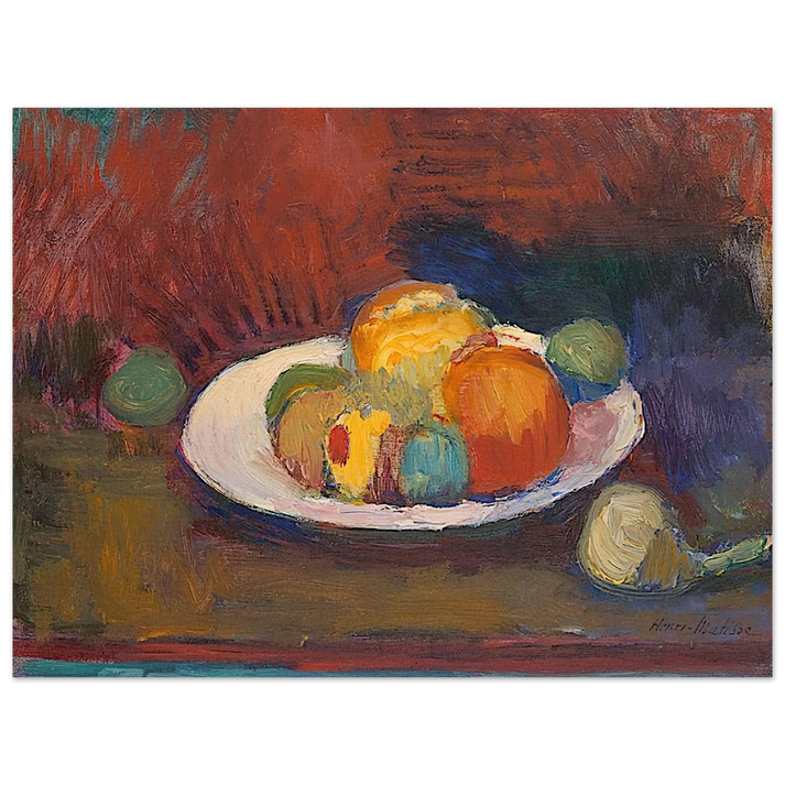 Henri Matisse - ASSIETTE DE FRUITS FRUIT DISH 1902 75x100 cm / 30x40inches Fine Art Poster