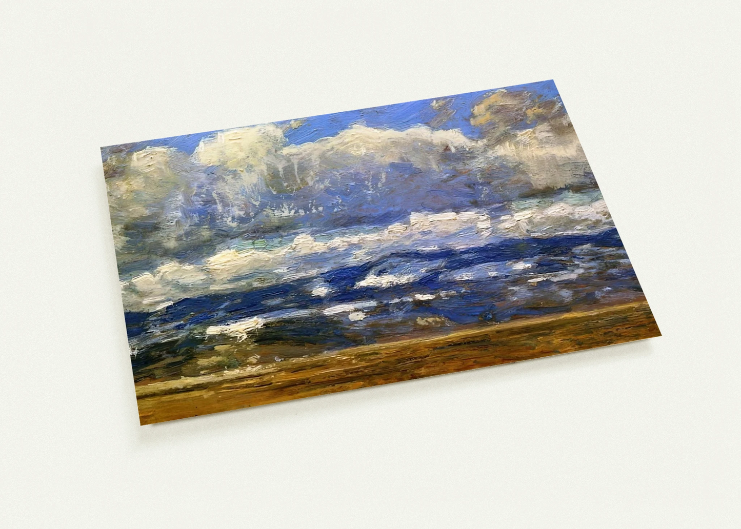 Over the Great Divide By Childe Hassam Pack of 10 Post Cards | Childe Hassam Post Cards | A6 (10.5 x 14.8 cm) - 4.1 x 5.8 inches