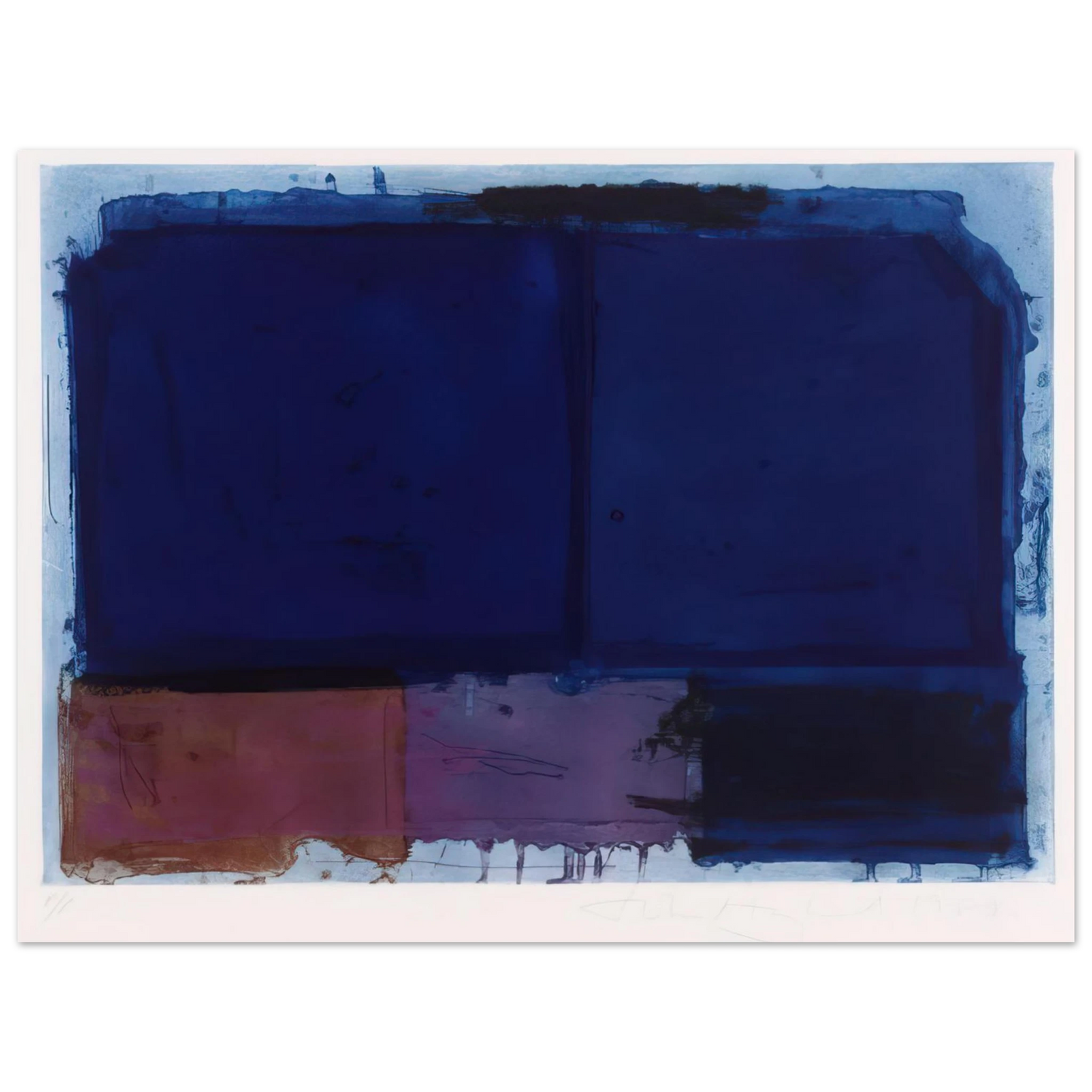 John Hoyland - Vigil - 1980 Fine Art Poster - Default Title