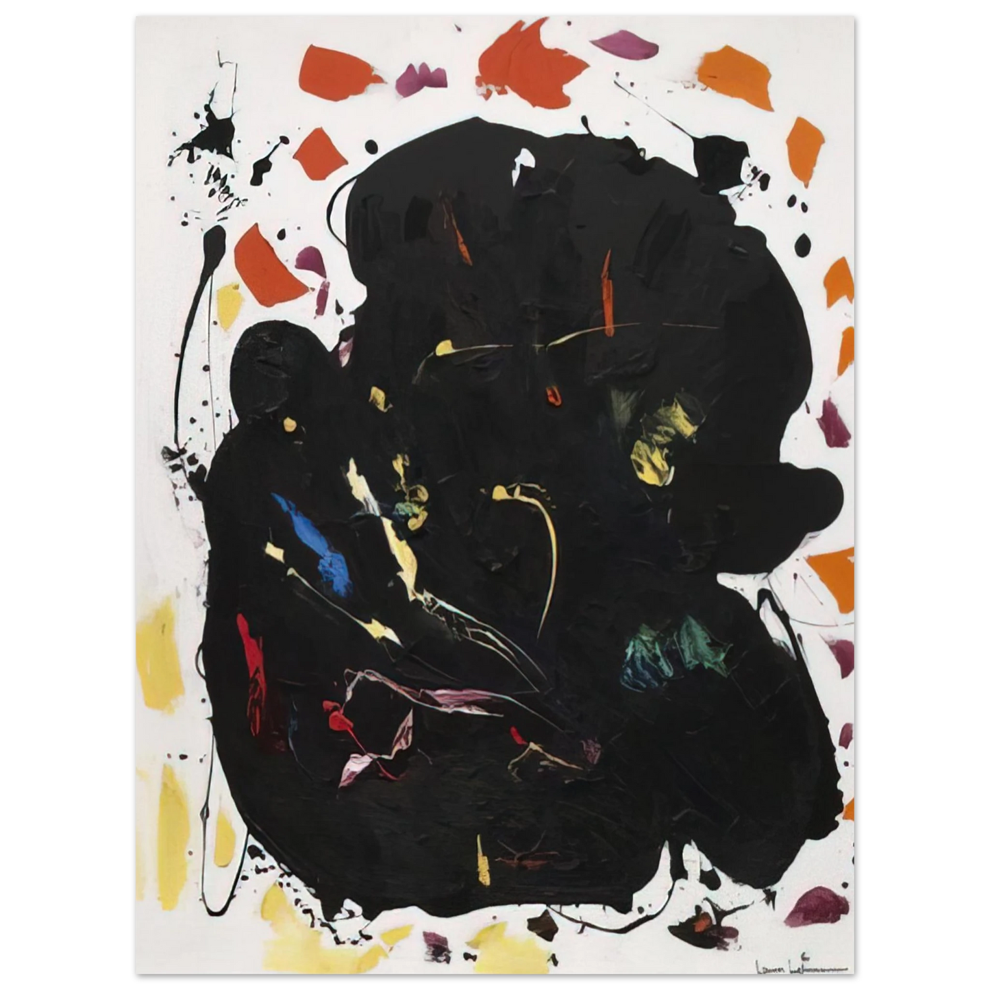 Hans Hofmann - Black Diamond Fine Art Poster - Default Title