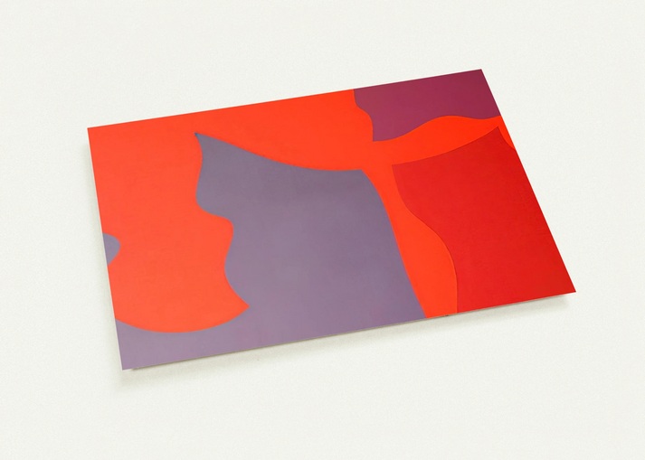 Passage-‚rosion By Fernand Leduc Pack of 10 Post Cards | Fernand Leduc Post Cards | A6 (10.5 x 14.8 cm) - 4.1 x 5.8 inches