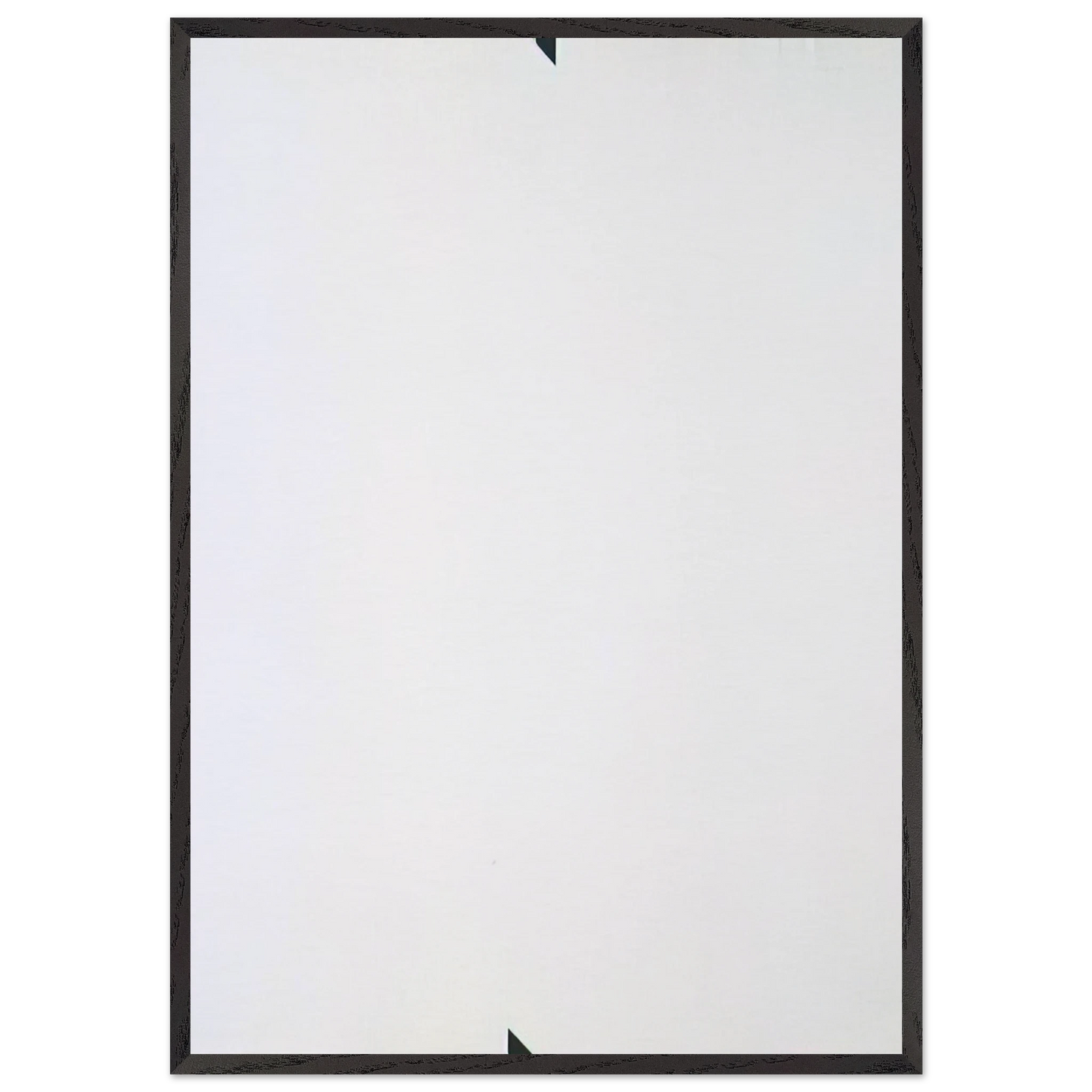 The Big N - Al Held Framed Art Print – Black Wooden Frame - Default Title - -Framed Art Print