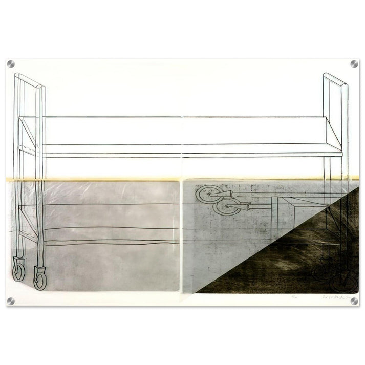 Large Trolley - 1972 - Dieter Roth Acrylic Print - 70x100 cm / 28x40″ inches