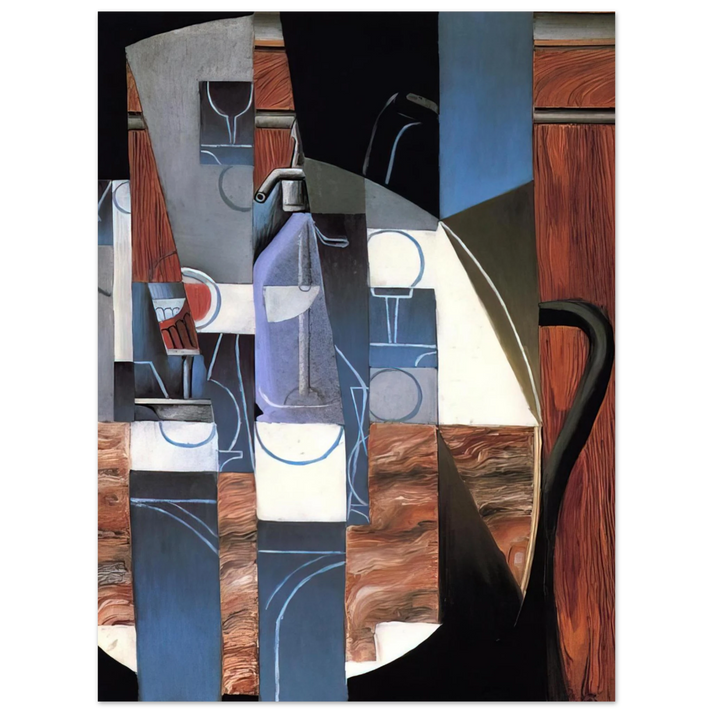 Juan Gris - THE SIPHON 1913 75x100 cm / 30x40inches Fine Art Poster