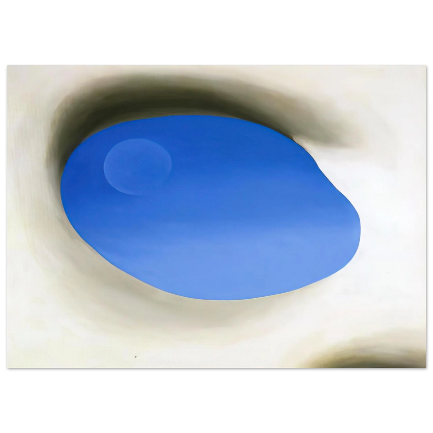 Georgia O'Keeffe - Pelvis IV Fine Art Poster - 75x100 cm / 30x40 inches