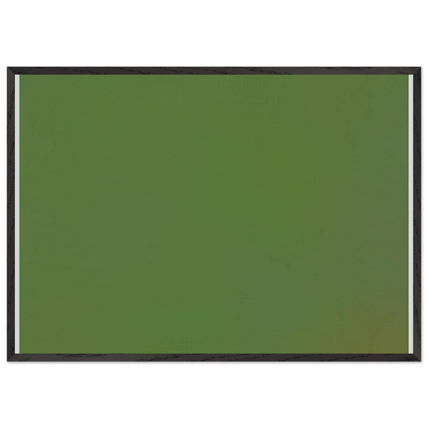 Microchromie vert-terre - Fernand Leduc 70x100 cm / 28x40 inches Framed Art Print – Black Wooden Frame