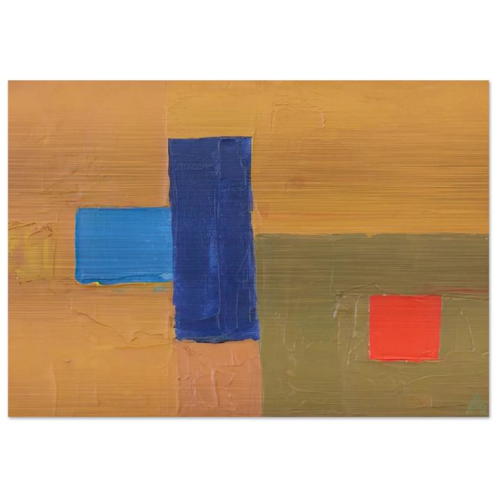 Untitled - 2000 - Etel Adnan Brushed Aluminum Print - 70x100 cm / 28x40 inches | Etel Adnan Aluminum Print | Etel Adnan Prints