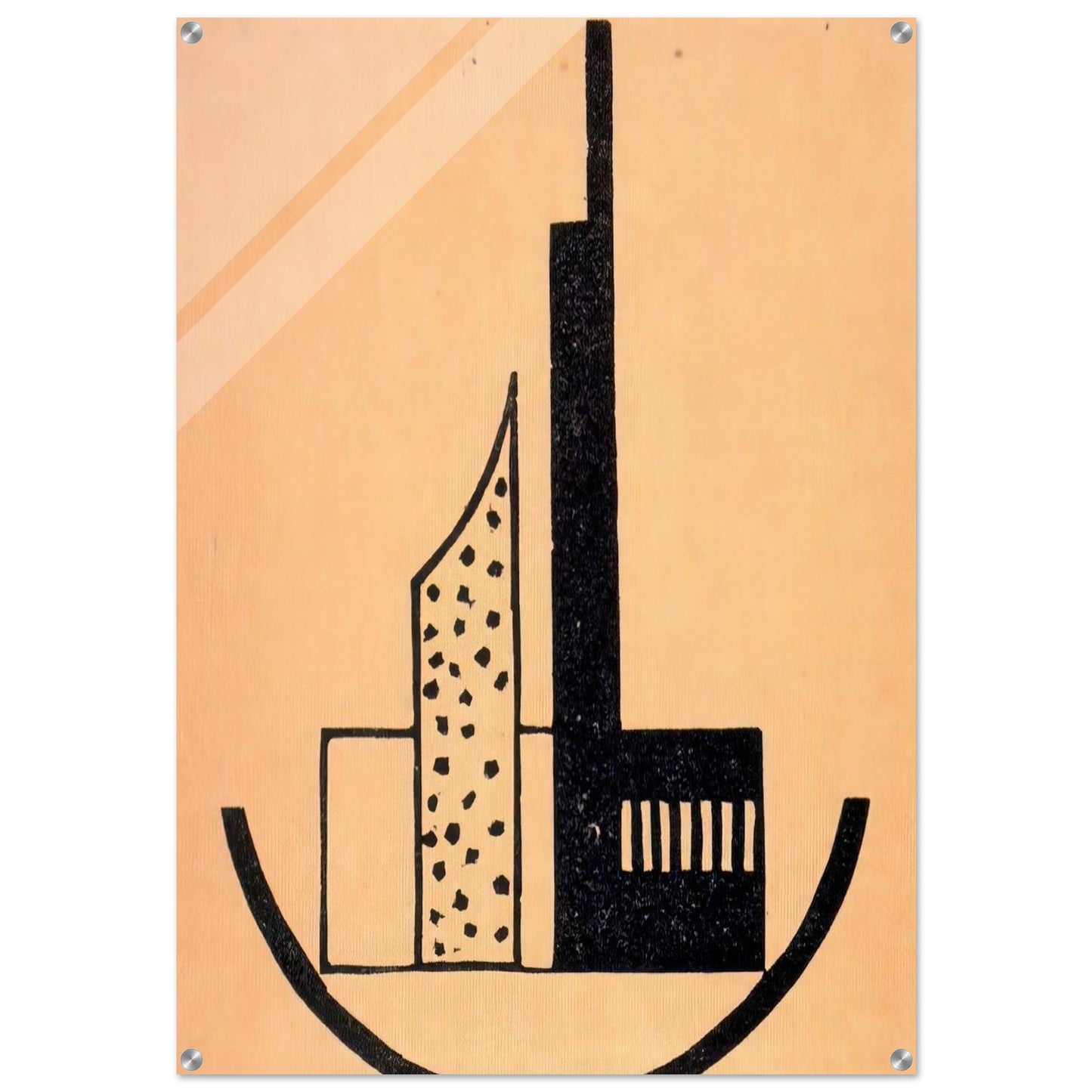 The storm - Laszlo Moholy-Nagy Acrylic Print - 70x100 cm / 28x40″ inches | Laszlo Moholy-Nagy Wall Art | Laszlo Moholy-Nagy Prints