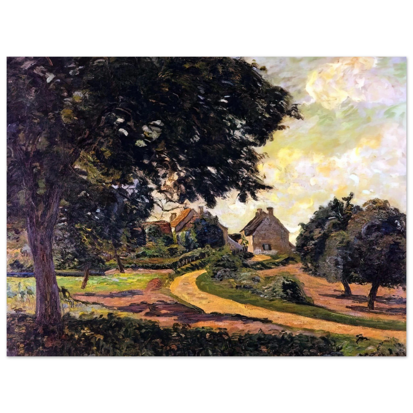 Armand Guillaumin - Après la pluie - 1885 Fine Art Poster - Default Title