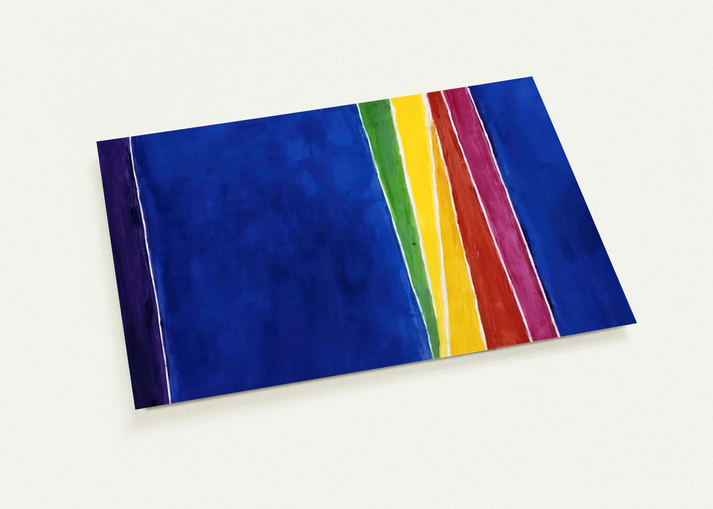 ATMOSPHERIC EFFECTS II 1972 By Alma Woodsey Thomas Pack of 10 Post Cards | Alma Woodsey Thomas Post Cards | A6 (10.5 x 14.8 cm) - 4.1 x 5.8 inches