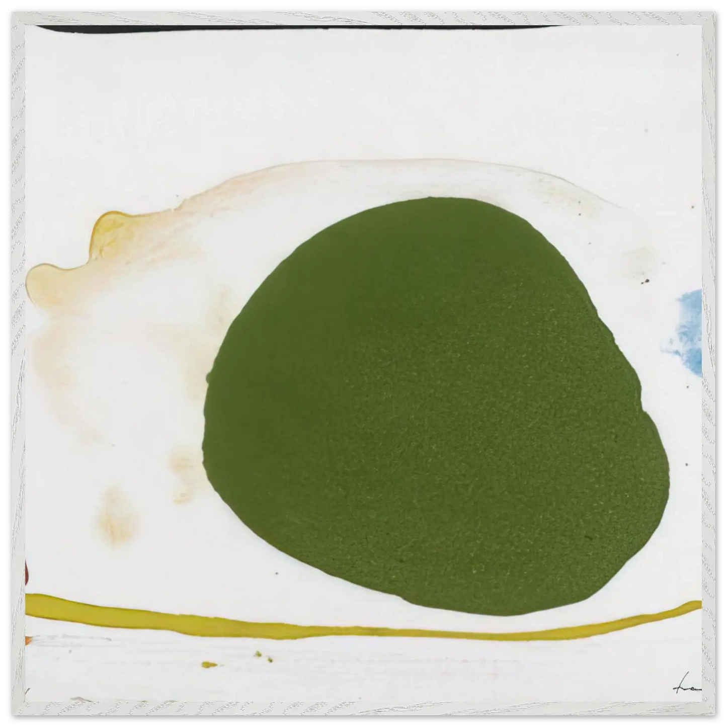 Helen Frankenthaler - Thanksgiving Day - 1973 Wall art - A3 (29.7 x 42 cm) - Premium Wooden Framed Poster With Fine Art Paper - Wood frame