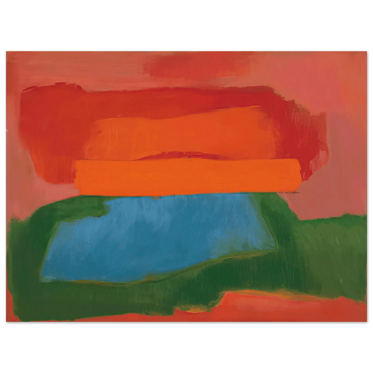 Esteban Vicente - NUMBER 2 1967 Fine Art Poster - Default Title