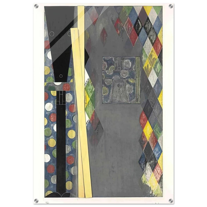 BUSHBABY 2004 - Jasper Johns Acrylic Print - 70x100 cm / 28x40″ inches