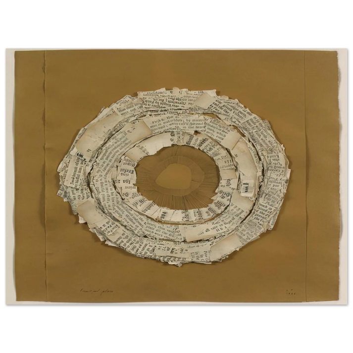 Lenore Tawney - FRUITFUL PLACE 1966 75x100 cm / 30x40inches Fine Art Poster