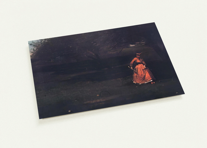 CROQUET PLAYERS 1 By Winslow Homer Pack of 10 Post Cards | Winslow Homer Post Cards | A6 (10.5 x 14.8 cm) - 4.1 x 5.8 inches