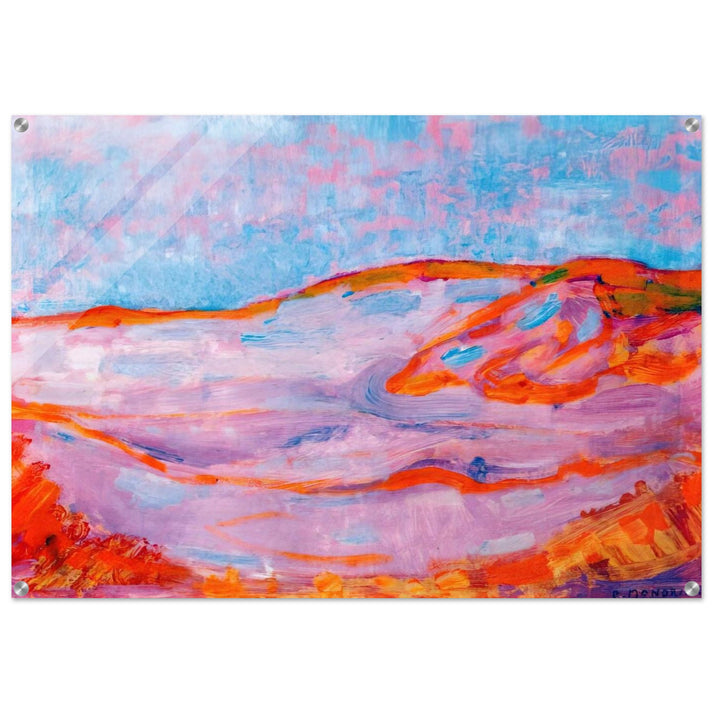 Dune IV - Piet Mondrian Acrylic Print - 70x100 cm / 28x40″ inches