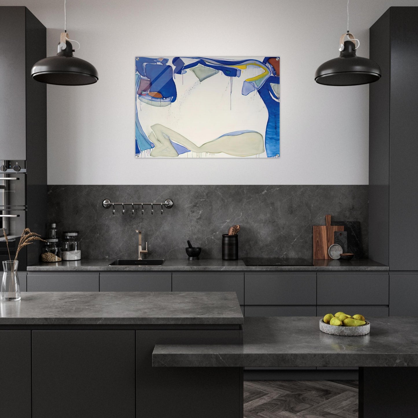 Mantis - Sam Francis Acrylic Print - 70x100 cm / 28x40″ inches