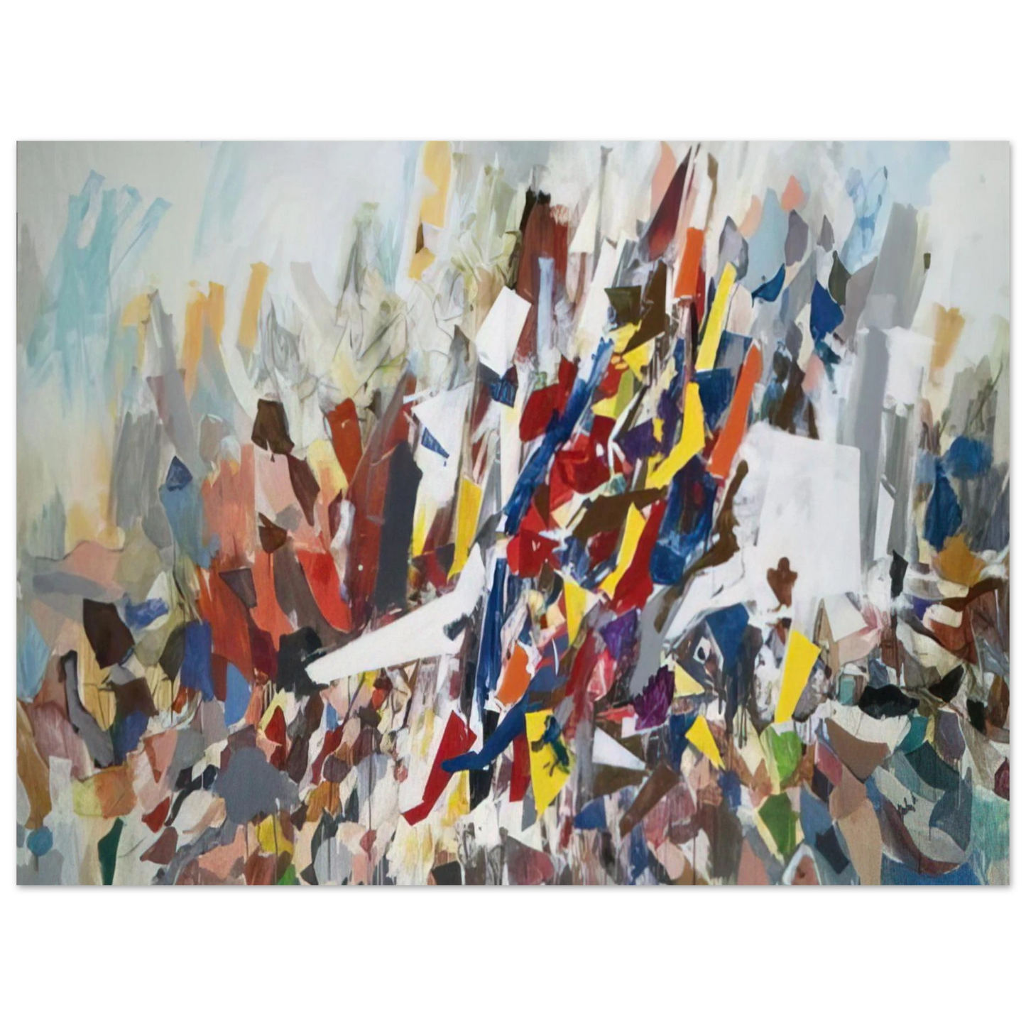 Robert Goodnough - 9th Street - 1978 Fine Art Poster - Default Title