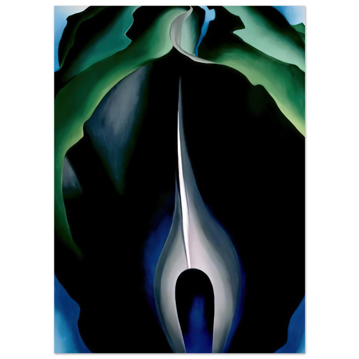 Georgia O'Keeffe - Jack-in-the-Pulpit No. IV Fine Art Poster