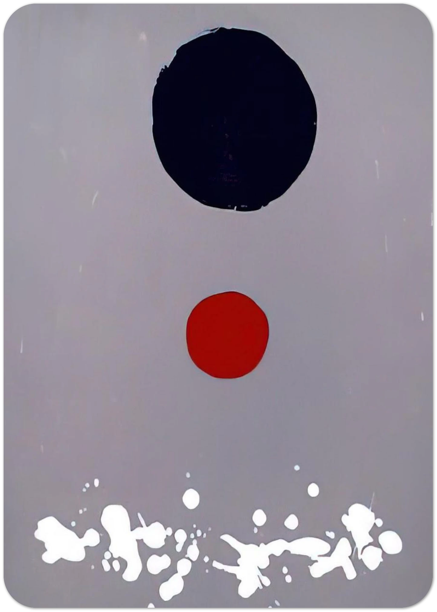 Jetsam - 1967 By Adolph Gottlieb Pack of 10 Post Cards | Adolph Gottlieb Post Cards | A6 (10.5 x 14.8 cm) - 4.1 x 5.8 inches