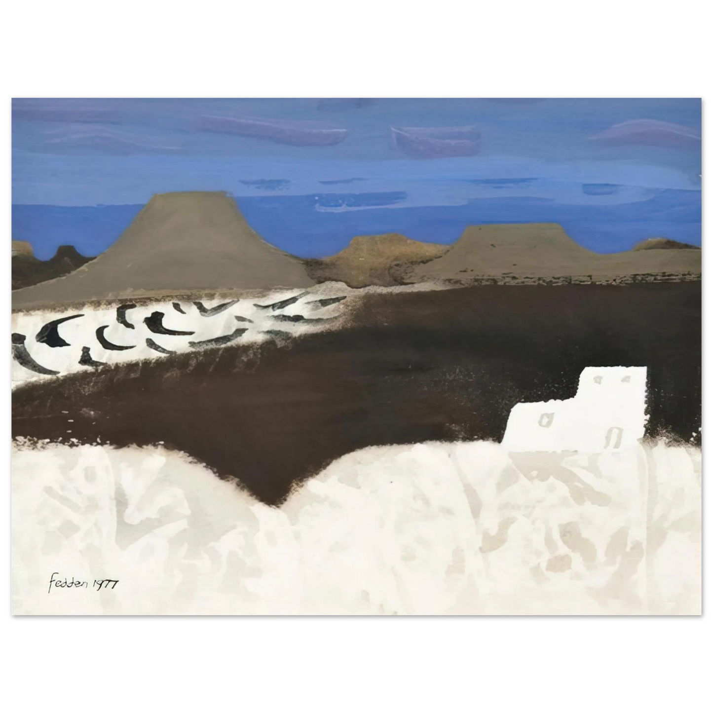 Mary Fedden - Lanzarote - 1977 Fine Art Poster - Default Title