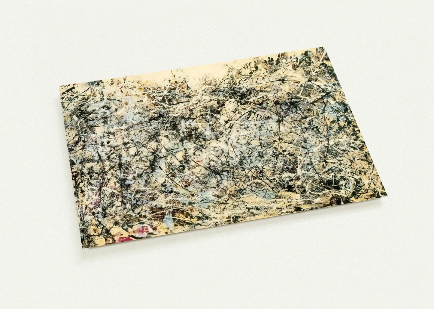 NO 1 1948 By Jackson Pollock Pack of 10 Post Cards | Jackson Pollock Post Cards | A6 (10.5 x 14.8 cm) - 4.1 x 5.8 inches